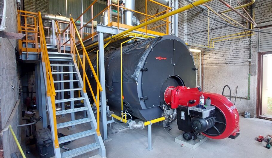 AS Kiviõli Soojus 6 MW gaasi-õli katla paigaldus 